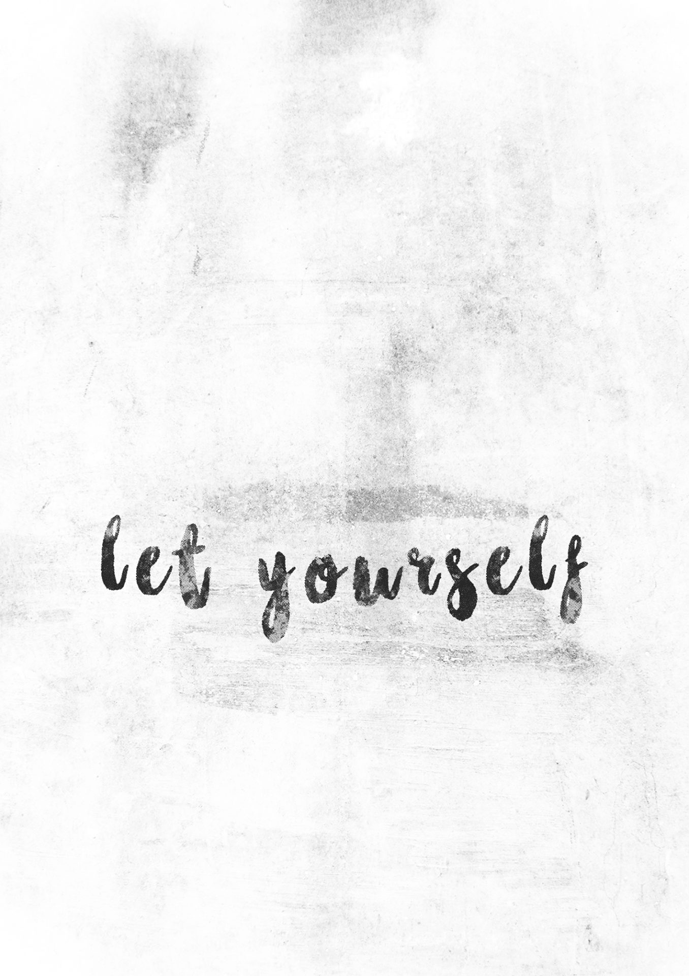 0013 T – Let Yourself – 50x70cm