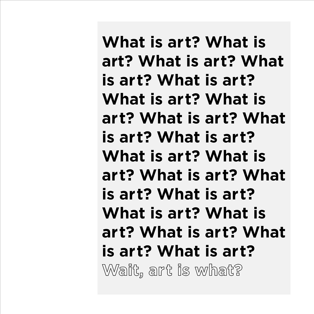 0021 T – What Is Art – 100x100cm